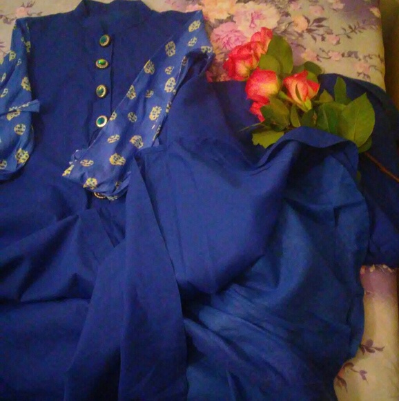 90%off brand new Royal blue vintage style gown!✨ - Picture 1 of 8