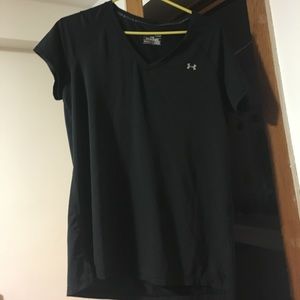 Under armour heat gear black shirt