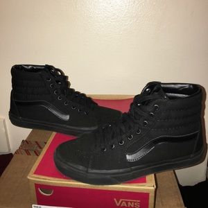 Black vans MEN