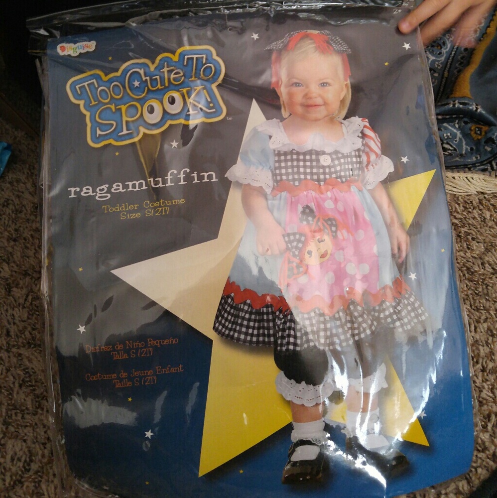 2T ruggamufin toddler costume