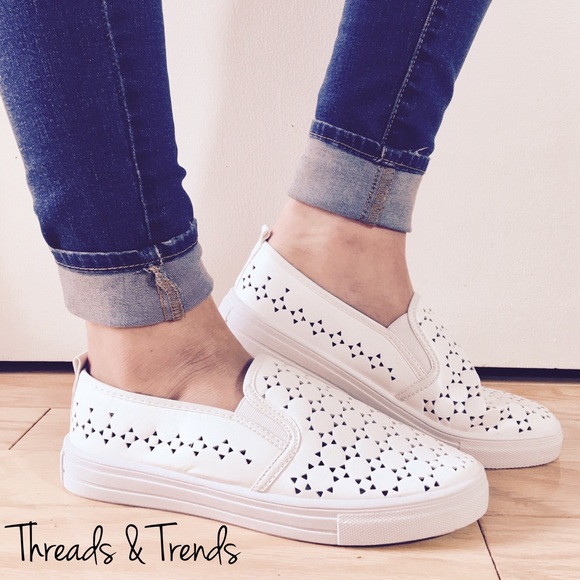 Threads & Trends Shoes - LAST PAIR! 🌸Slip On Sneakers