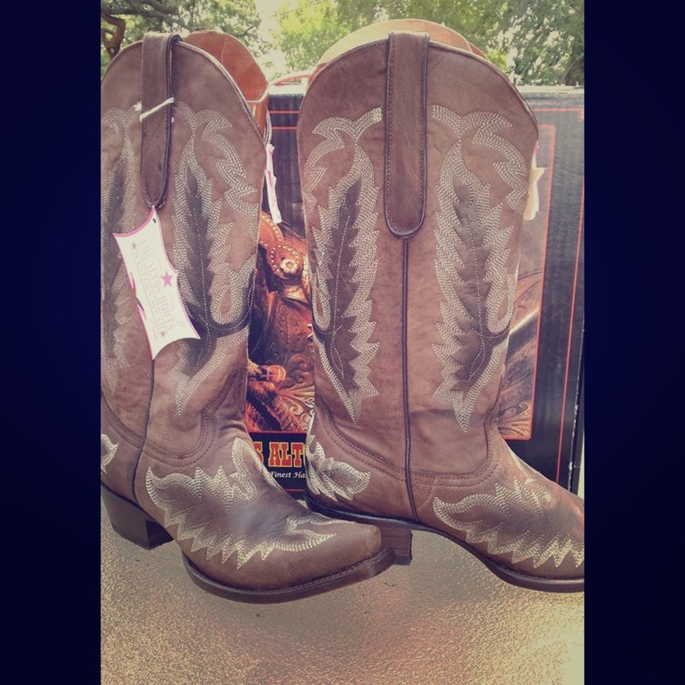 NWT Los Altos Women's Western Cowboy Boots, 9.5/10