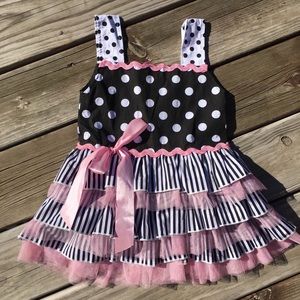 Black and Pink Dress