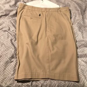 Polo khaki shorts