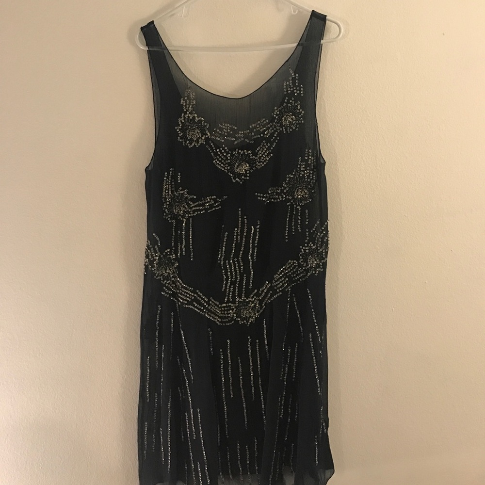 H&M Sheer Silk Dress