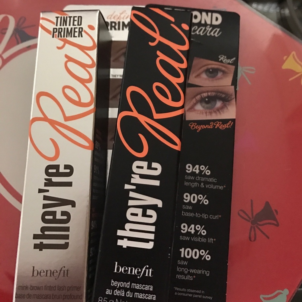 They're Real mascara set new!
