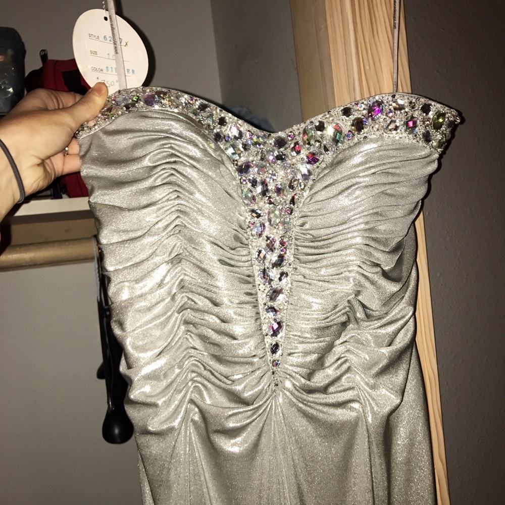 Sliver Alyce Design Prom Dress💃🏼