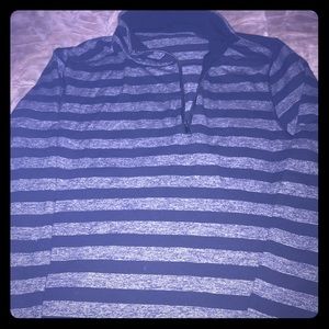 Black and grey Lulu Lemon  track zip up