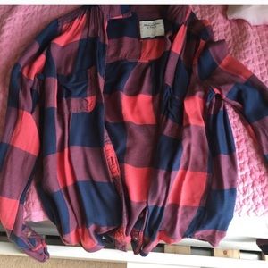 abercrombie and fitch flannel
