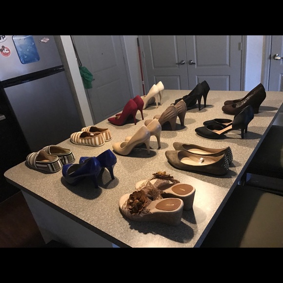 Bundle of designer women heel shoes size 10 and 11 - Picture 4 of 4