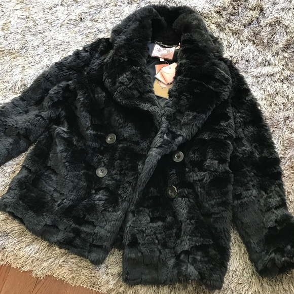Brand New Juicy Couture Faux Fur Coat - Picture 1 of 1