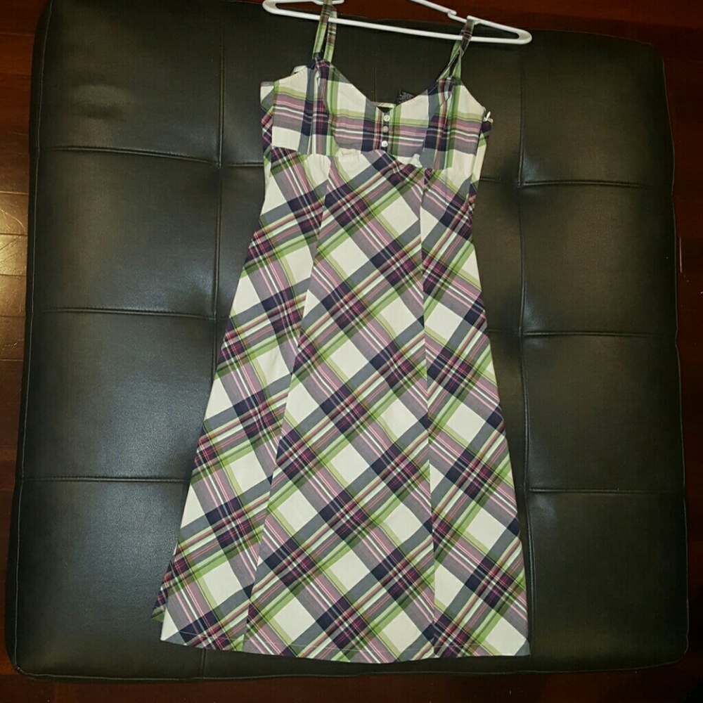 Gap a line  patterned dress