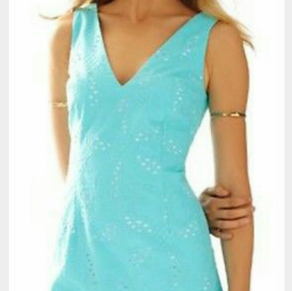 Madden Scallop Hem V Neck Dress