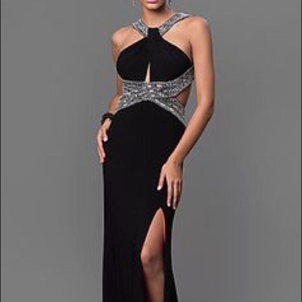 Black formal (prom/homecoming) dress