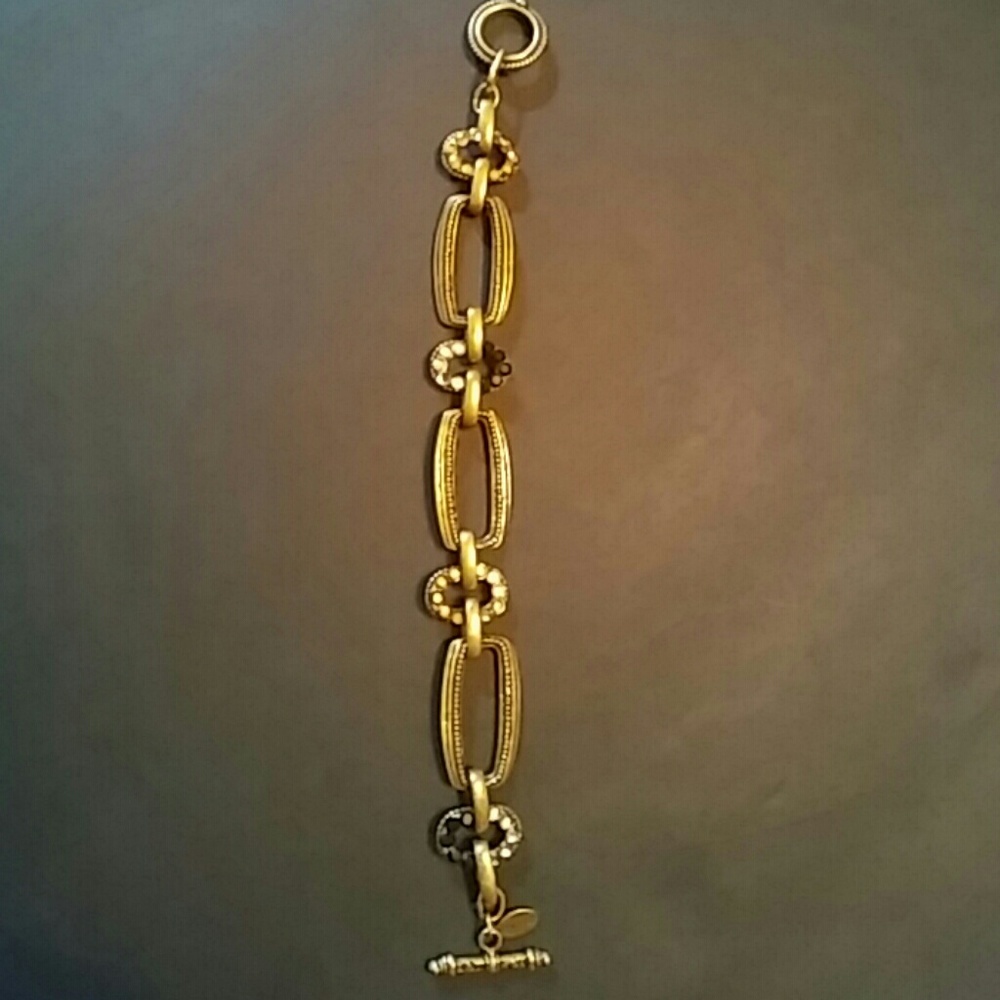 Chico's crystal link bracelet