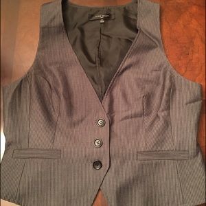 Black and Gray vest