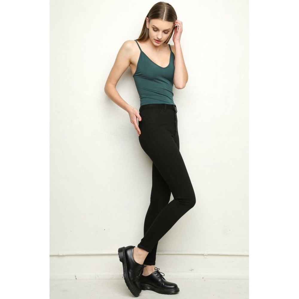 Dark Green Joanne Tank 🥑