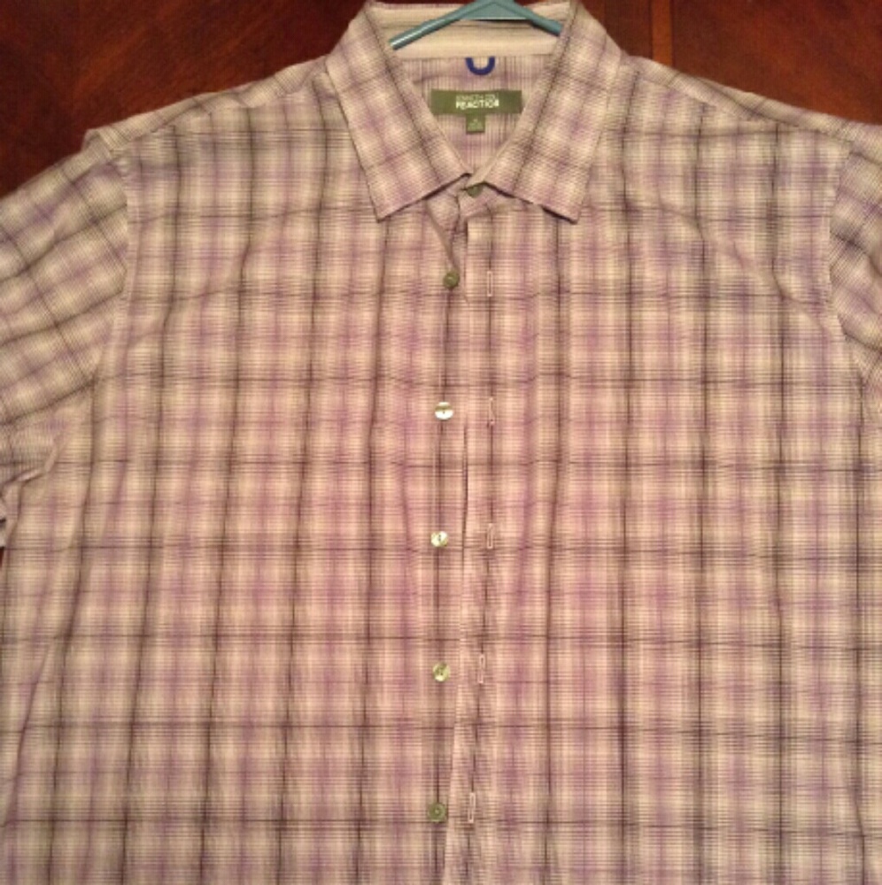 Kenneth Cole Reaction LONG SLEEVED BUTTON UP
