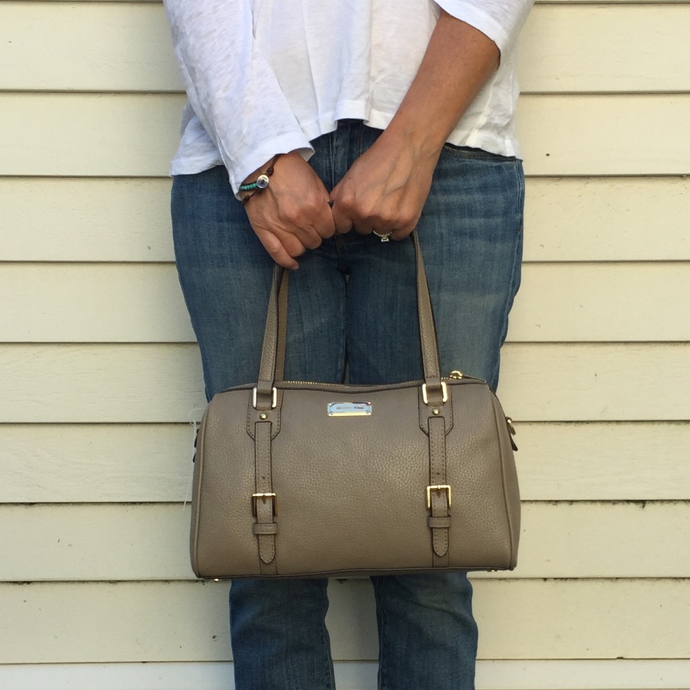 NEW PRICE! Bedford Leather Satchel NWT