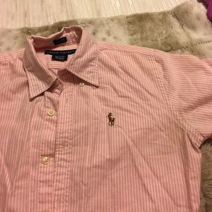 Ralph Lauren Seersucker Button Up