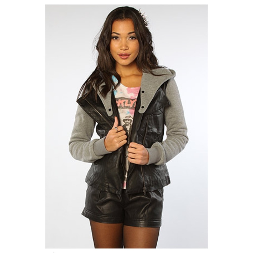 Vegan Faux Leather jacket