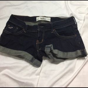 Hollister jean shorts