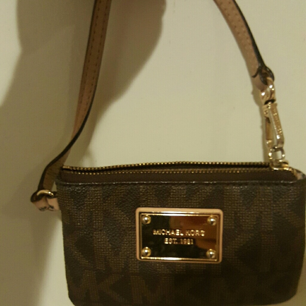 Mini Michael Kor coin purse