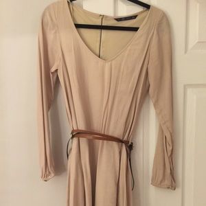 Tan Zara Dress