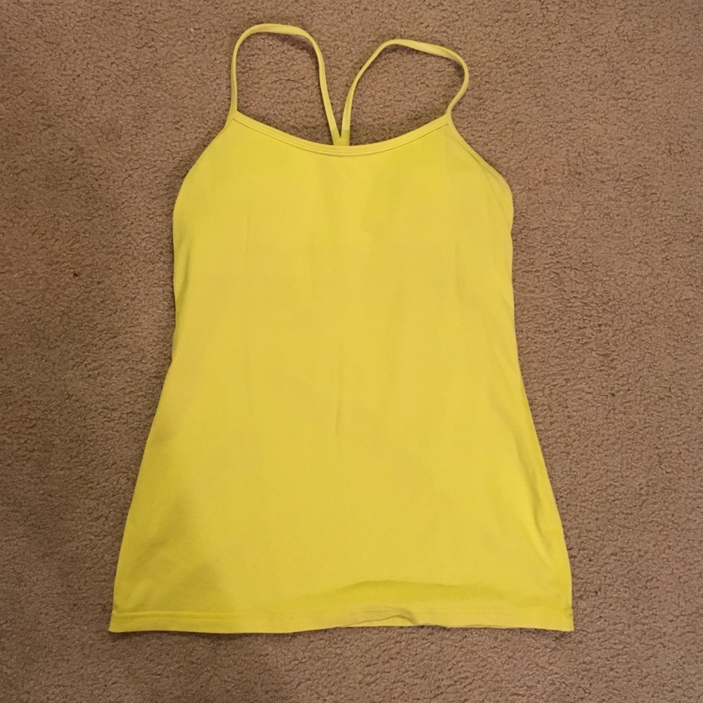 Lululemon racerback yoga tank top
