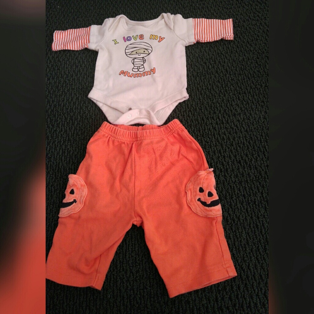 Baby halloween matching outfit