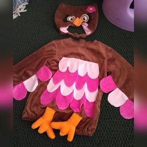 3T Owl costume set