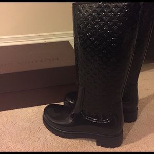 Louis Vuitton rain boots