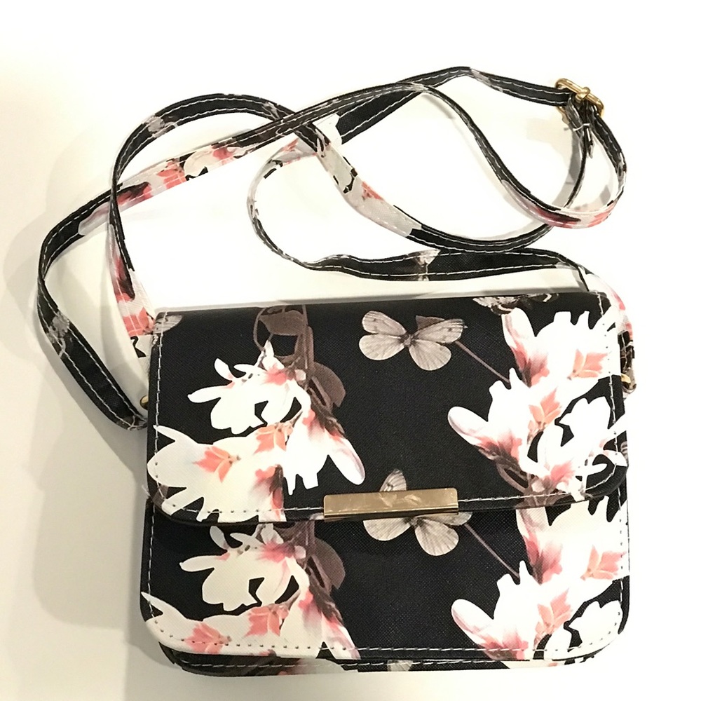 Butterfly and Flower Bag