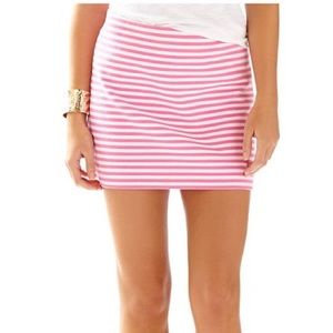 Lilly pulitzer striped Tate skirt size 6