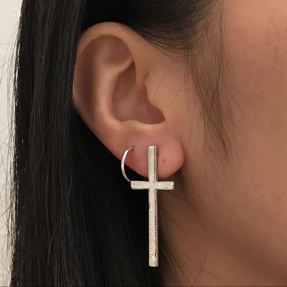 Cross Stud Earrings