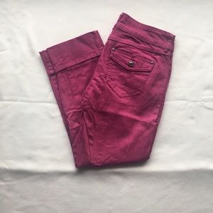 Magenta Capris