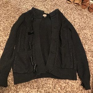 F21 grey sweater