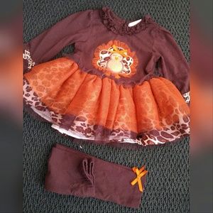 Thanksgiving matching outfit set