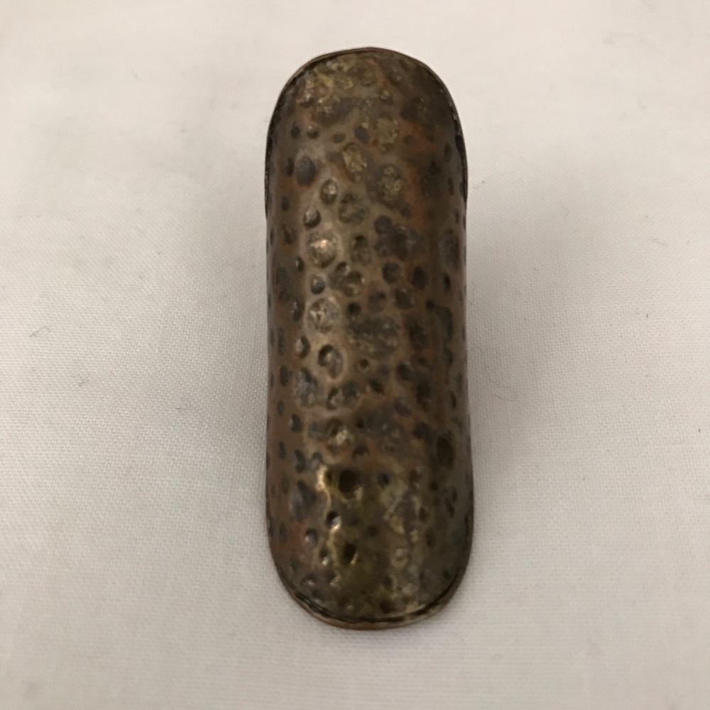 Hammered Statement Ring - Picture 2 of 3