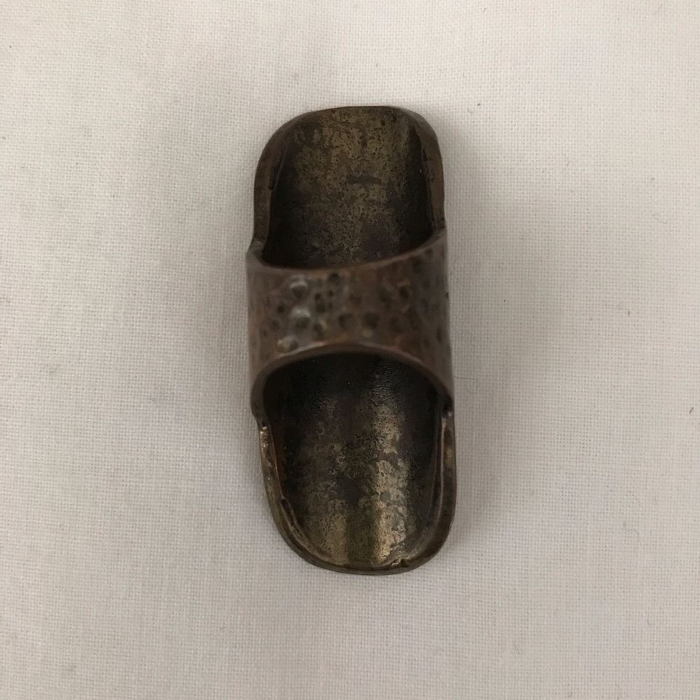 Hammered Statement Ring - Picture 3 of 3