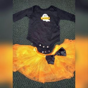 Boo halloween outfit set
