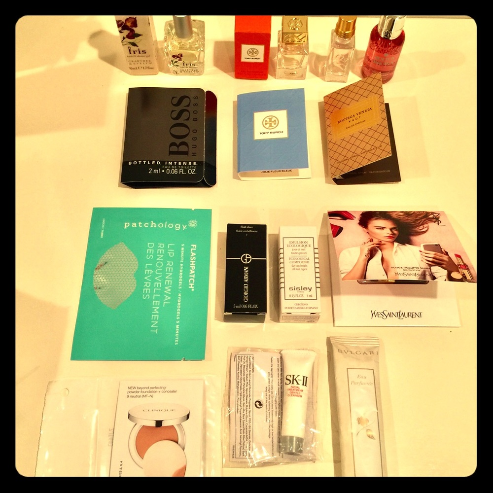 Fifteen Beauty Samples (unused)