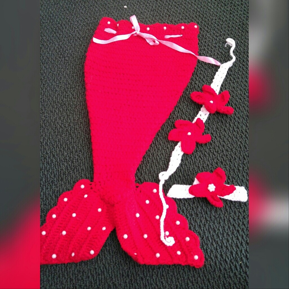 0-12M Mermaid costume set