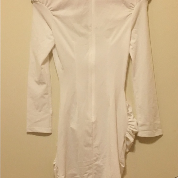 Long sleeve white dress - Picture 2 of 4