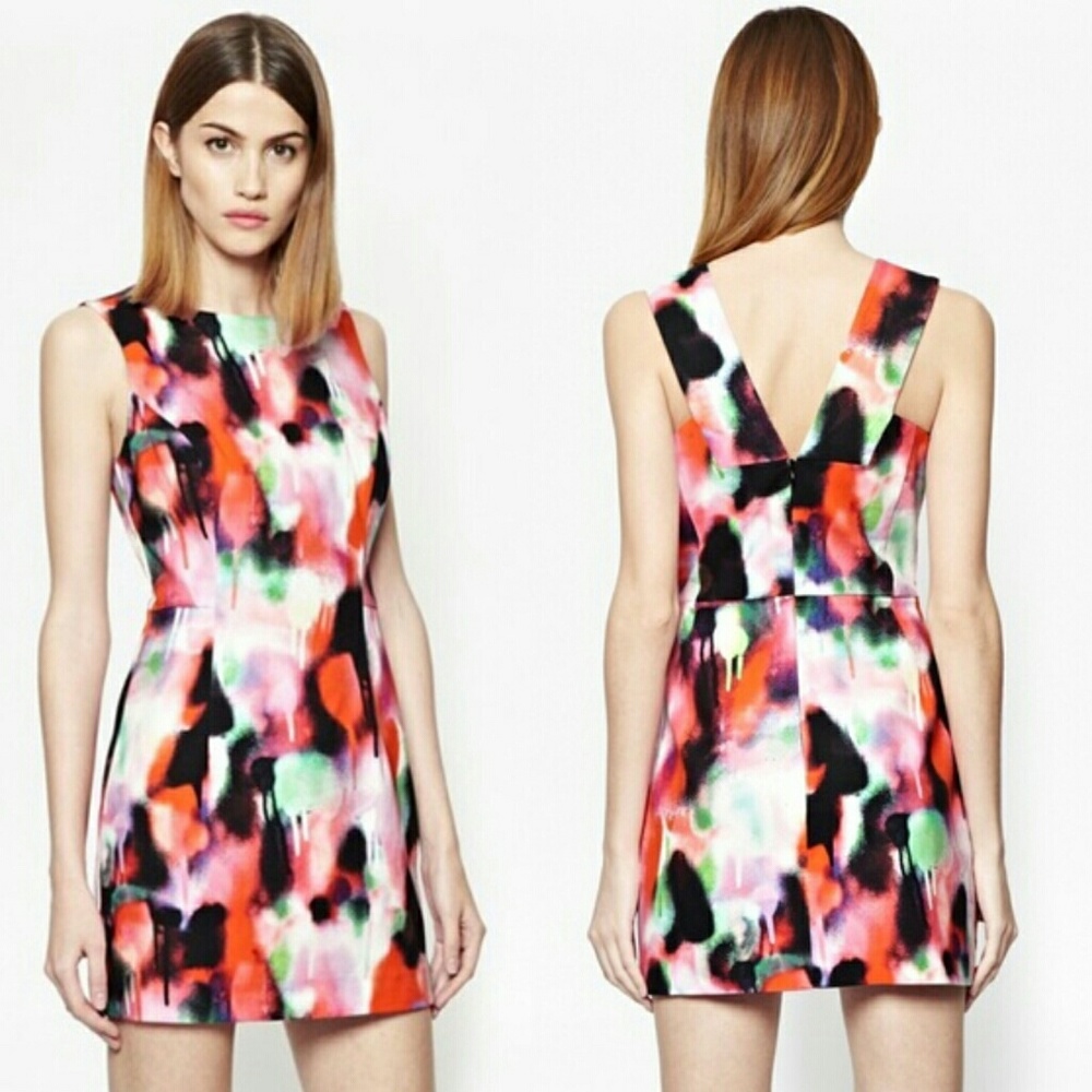 French Connection Miami Graffiti Dress (8)