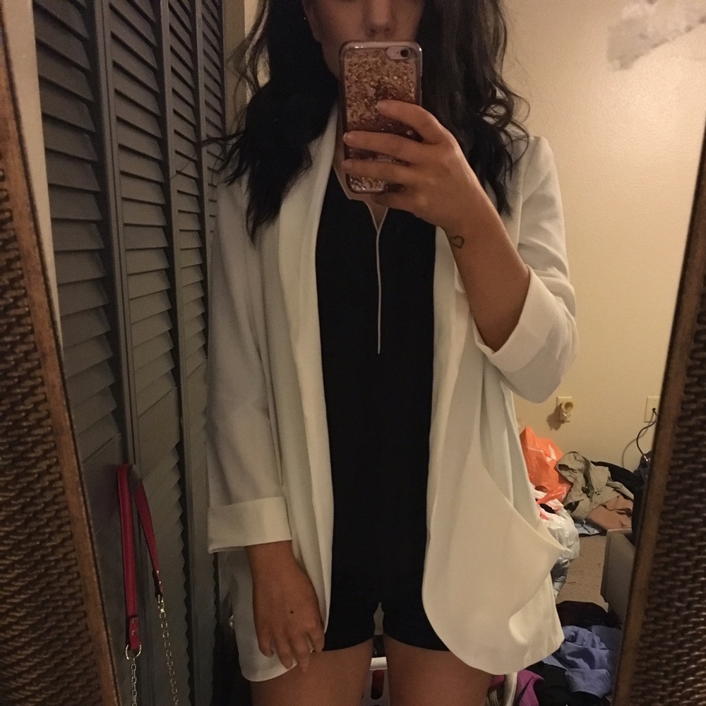 White Blazer
