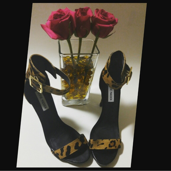 Steve Madden Shoes - 🔴SOLD🔴⚡⚡Steve Madden  Leopard Print Heels
