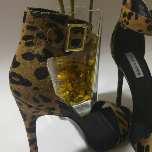 🔴SOLD🔴⚡⚡Steve Madden  Leopard Print Heels - Picture 4 of 7