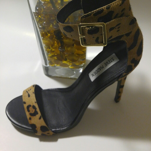 🔴SOLD🔴⚡⚡Steve Madden  Leopard Print Heels - Picture 6 of 7