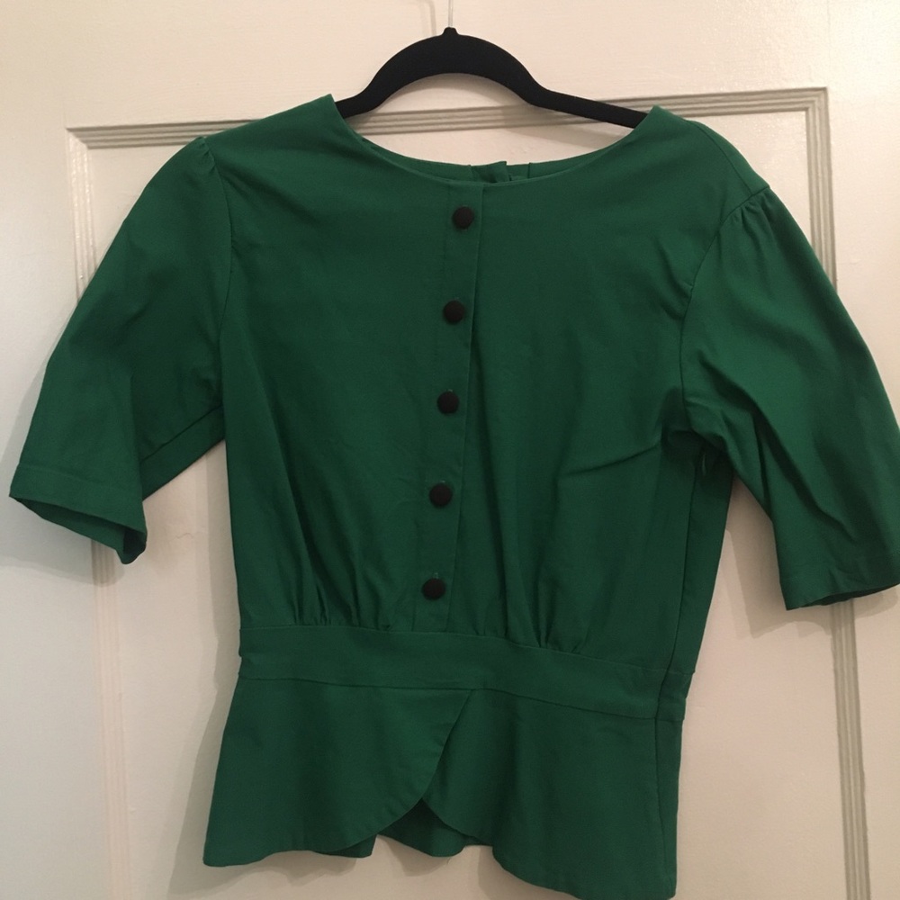 ModCloth peplum blouse